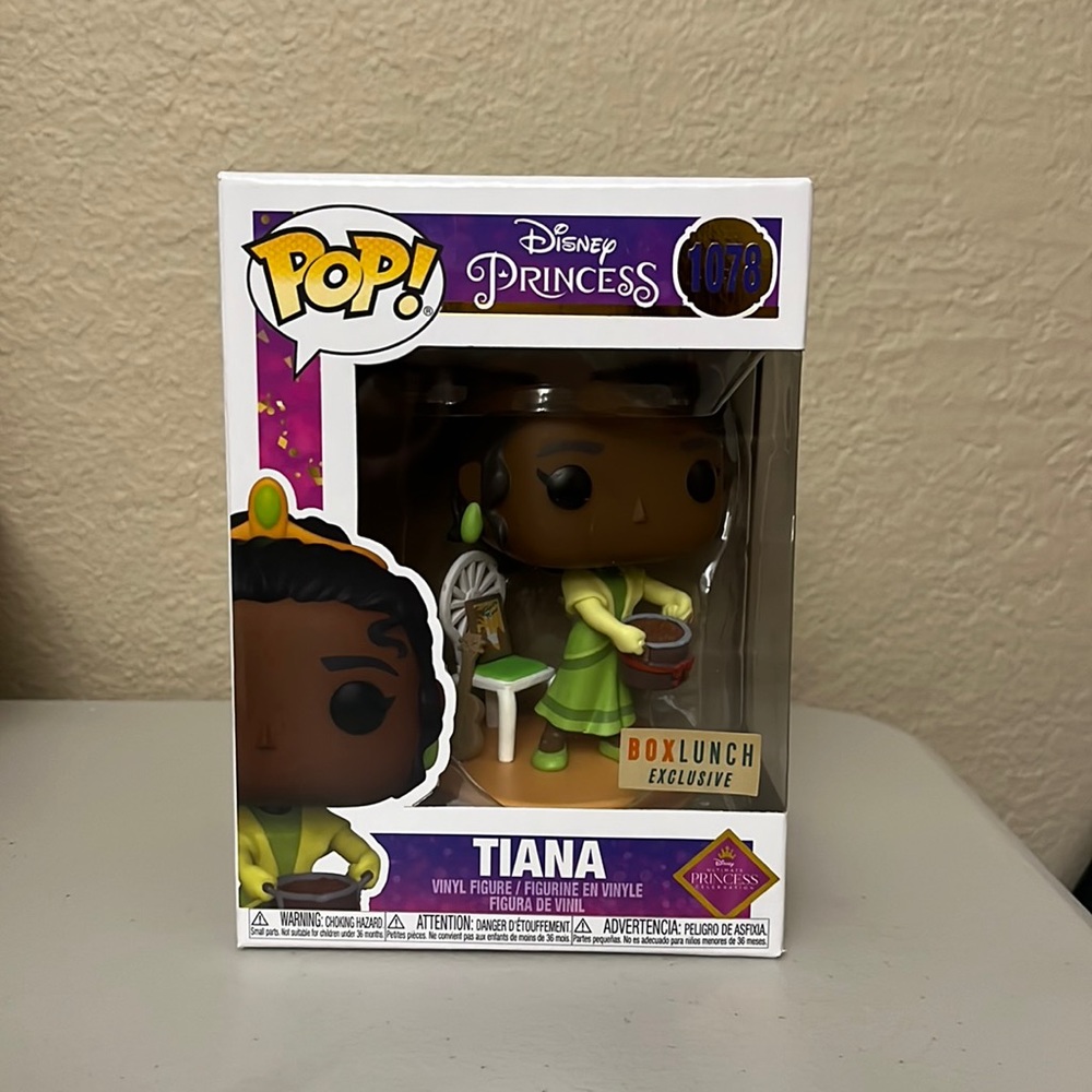 Boxlunch Exclusive Tiana Funko Pop